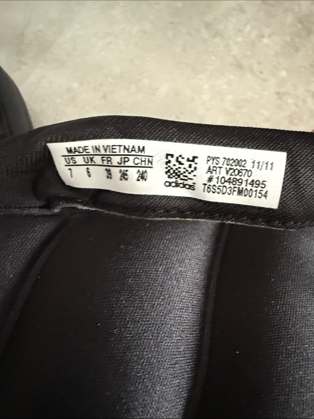 adidas Black Women’s FitFOAM™ Chilwyanda FF W Thong Flip Flops Slides Sz 7 NEW! - Picture 9 of 10
